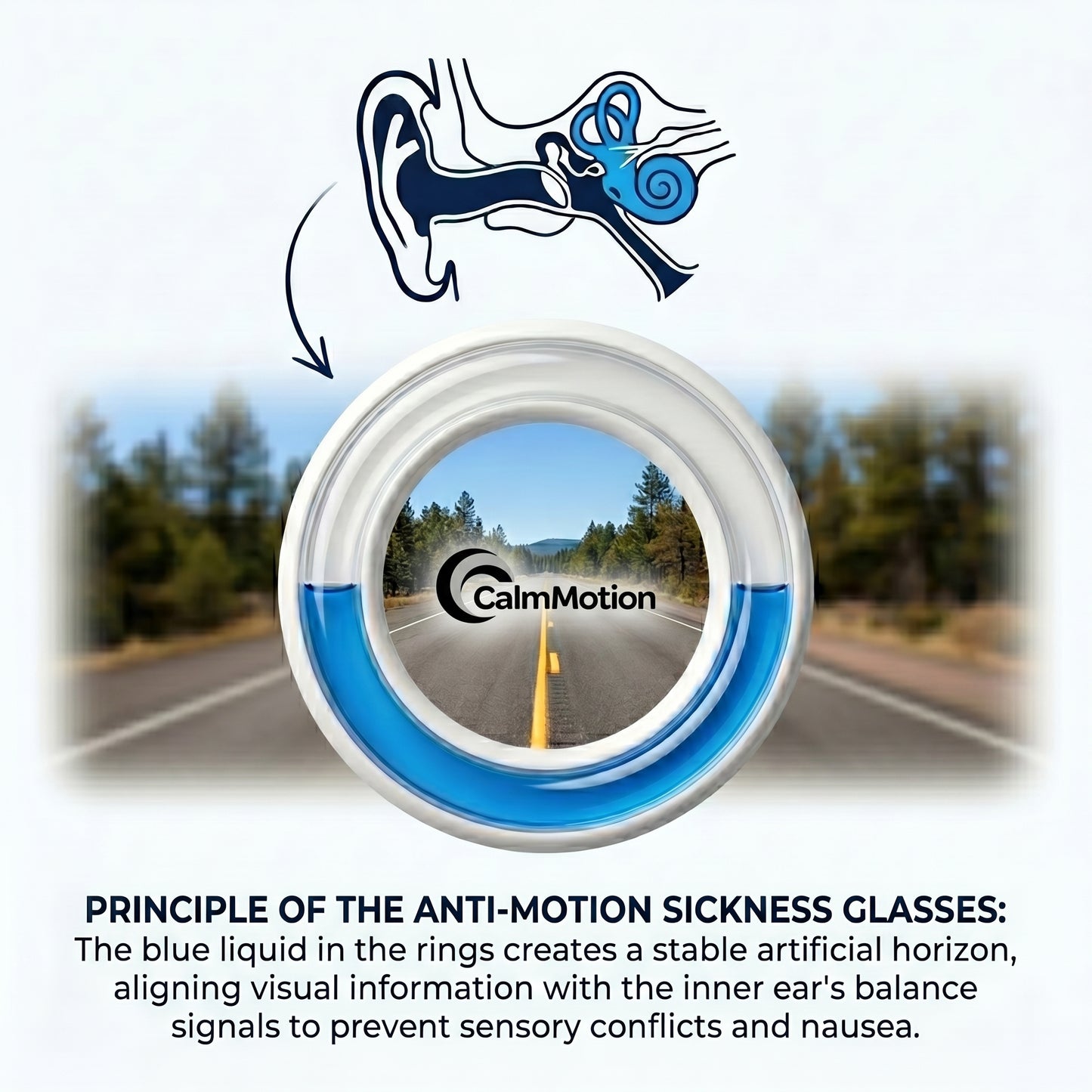 CalmMotion Relief Glasses